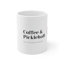 Load image into Gallery viewer, Coffee + Pickleball Mug