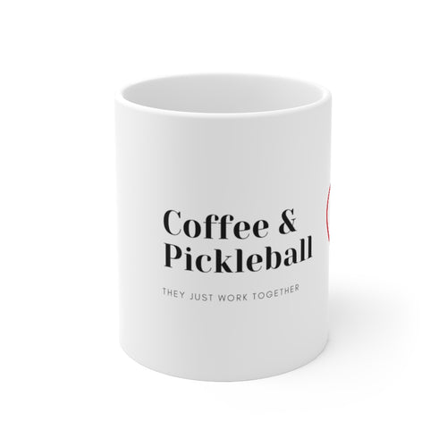 Coffee + Pickleball Mug